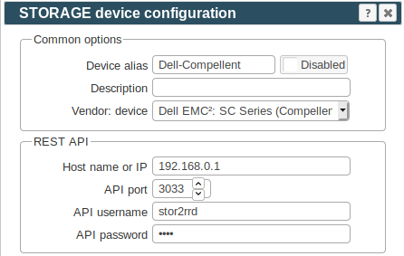 Dell Compellent Dell SC-Series Storage management