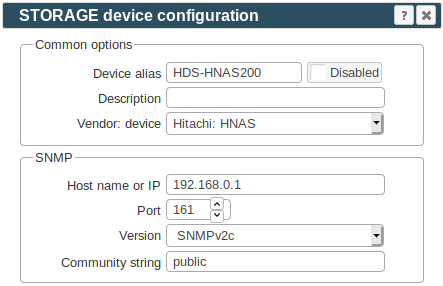 HDS HNAS Storage management
