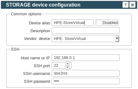 HPE StoreVirtual Storage management
