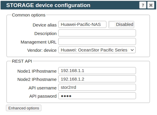 Huawei Oceanstor Pacific NAS