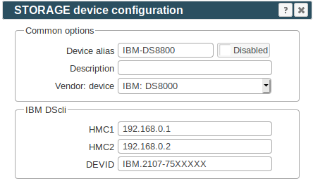 IBM DS8800 Storage management