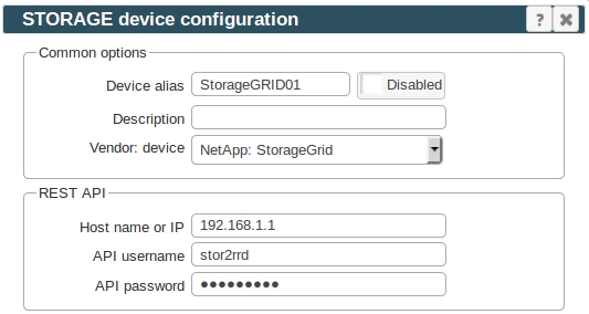 NetApp StorageGRID Storage management